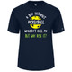 Men's A Day Without Pickleball Core Performance T-Shirt in Navy