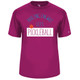 Men's Adulting Can Wait Core Performance T-Shirt in Hot Pink