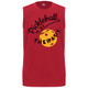 Men's Pickleball Therapy Core Performance Sleeveless Shirt in Red
