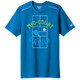 Men's Mid-Court Crisis Ogio Performance Shirt in Bolt Blue