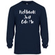 Men's Pickleball Just Gets Me Core Performance Long-Sleeve Shirt in Navy