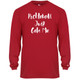 Men's Pickleball Just Gets Me Core Performance Long-Sleeve Shirt in Red