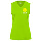 Women's Game On Pickleball Sleeveless Shirt in Lime