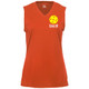 Women's Game On Pickleball Sleeveless Shirt in Burnt Orange
