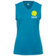 Women's Game On Pickleball Sleeveless Shirt in Electric Blue