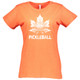 Women's Canada Pickleball Cotton T-Shirt in Vintage Orange