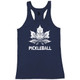 Women's Canada Pickleball Racerback Tank in Navy