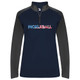 Women's Pickleball USA UV 1/4 Zip in Navy