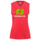 Women's Pickleball Inc. Core Performance Sleeveless Shirt in Hot Coral