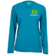 Women's Pickleball Inc. Pro Core Performance Long-Sleeve Shirt in Electric Blue