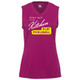 Women's Stay Out of the Kitchen Core Performance Sleeveless Shirt in Hot Pink