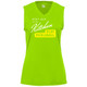 Women's Stay Out of the Kitchen Core Performance Sleeveless Shirt in Lime