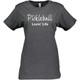 Women's Lovin Life Cotton T-Shirt in Vintage Smoke