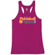Women's Pickleball Central Core Performance Racerback Tank in Hot Pink