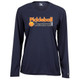 Women's Pickleball Central Core Performance Long-Sleeve Shirt in Navy