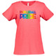 Women's Pickleball PRIDE Cotton T-Shirt in Vintage Red