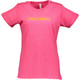 Women's Catenary Sag Cotton T-Shirt in Vintage Hot Pink