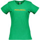 Women's Catenary Sag Cotton T-Shirt in Vintage Green