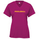 Women's Catenary Sag Core Performance T-Shirt in Hot Pink