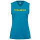 Women's Pickleball Slices Sleeveless Shirt in Electric Blue