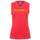 Women's Pickleball Slices Sleeveless Shirt in Hot Coral