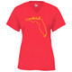 Women's Florida Core Performance T-Shirt in Hot Coral
