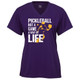 Women's Way of LIFE Core Performance T-Shirt in Purple