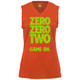 Women's Zero Zero Two Core Performance Sleeveless Shirt in Burnt Orange