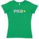 Women's PKB Cotton T-Shirt in Vintage Green