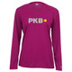 Women's PKB Core Performance Long-Sleeve Shirt in Hot Pink