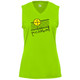 Women's Over The Net Core Performance Sleeveless Shirt in Lime