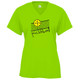 Women's Over The Net Core Performance T-Shirt in Lime