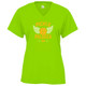 Women's Pickle Palooza Core Performance T-Shirt in Lime