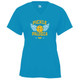 Women's Pickle Palooza Core Performance T-Shirt in Electric Blue