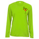 Women's Martini Core Performance Long-Sleeve Shirt in Lime