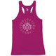 Women's Circle of Friends Core Performance Racerback Tank in Hot Pink