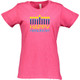 Women's Hanukkah Cotton T-Shirt in Vintage Hot Pink