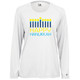 Women's Hanukkah Core Performance Long-Sleeve Shirt in White