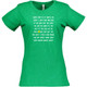 Women's Pickleball Talk Cotton T-Shirt in Vintage Green