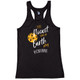 Women's Nicest People Core Performance Racerback Tank in Black