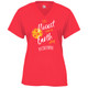 Women's Nicest People Core Performance T-Shirt in Hot Coral
