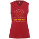 Women's I May Be A Grandma Core Performance Sleeveless Shirt in Red
