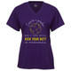 Women's I May Be A Grandma Core Performance T-Shirt in Purple