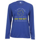 Women's I May Be A Grandma Core Performance Long-Sleeve Shirt in Royal