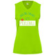 Women's Adulting Can Wait Core Performance Sleeveless Shirt in Lime