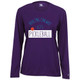 Women's Adulting Can Wait Core Performance Long-Sleeve Shirt in Purple