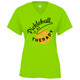 Women's Pickleball Therapy Core Performance T-Shirt in Lime