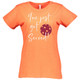 Women's You Got Served Cotton T-Shirt in Vintage Orange