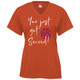 Women's You Got Served Core Performance T-Shirt in Burnt Orange