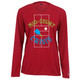 Women's Mid-Court Crisis Core Performance Long-Sleeve Shirt in Red